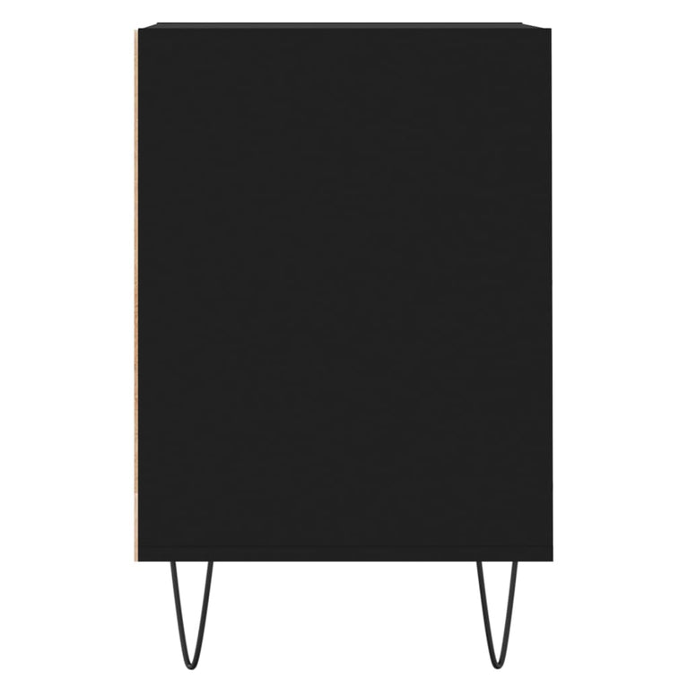 Tv-meubel 100x35x55 cm bewerkt hout zwart MeubelReus