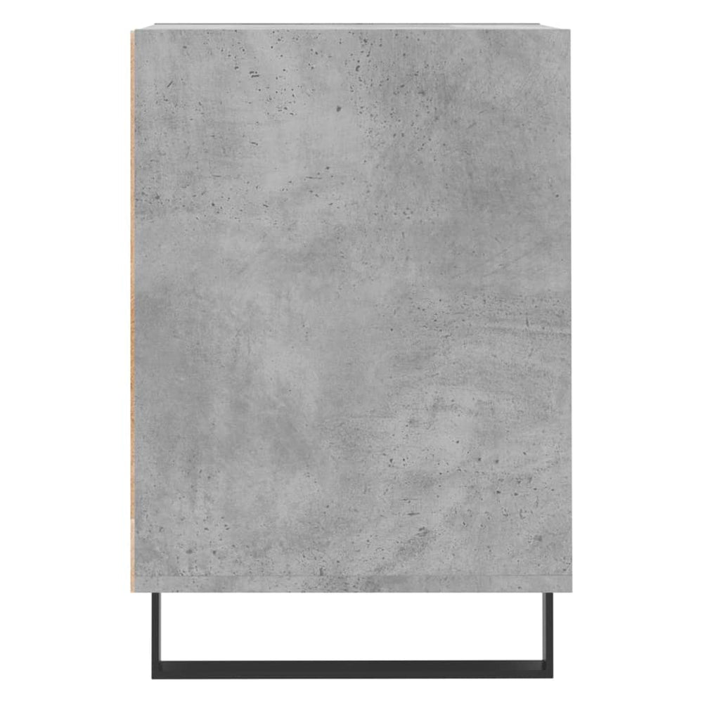 Tv-meubel 100x35x55 cm bewerkt hout betongrijs MeubelReus