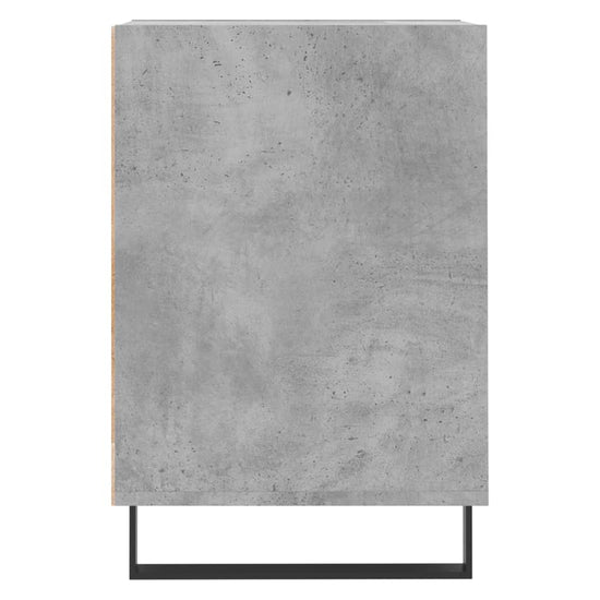 Tv-meubel 100x35x55 cm bewerkt hout betongrijs MeubelReus