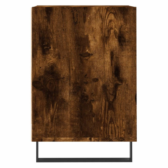 Tv-meubel 100x35x55 cm bewerkt hout gerookt eikenkleurig MeubelReus