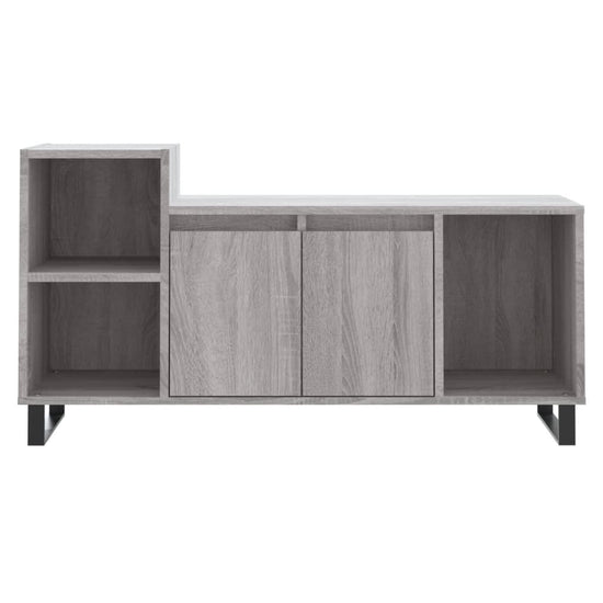 Tv-meubel 100x35x55 cm bewerkt hout grijs sonoma eikenkleurig MeubelReus