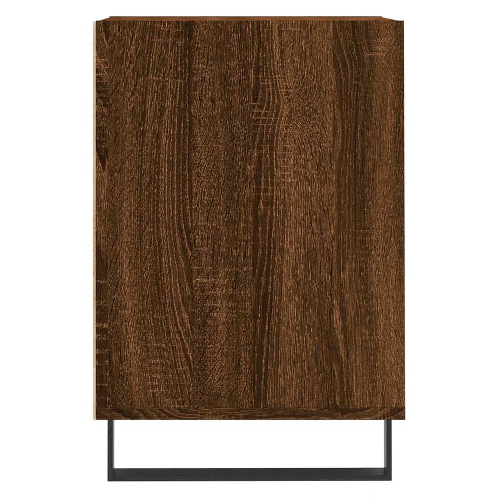 Tv-meubel 100x35x55 cm bewerkt hout bruin eikenkleur MeubelReus