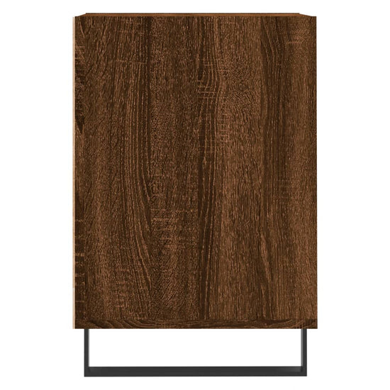 Tv-meubel 100x35x55 cm bewerkt hout bruin eikenkleur MeubelReus