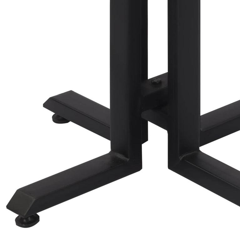 Salontafel 55x55x40 cm massief gerecycled teakhout