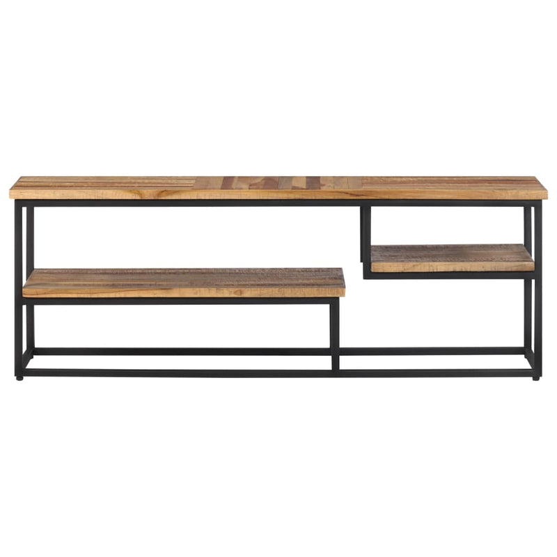 Tv-meubel 110x30x39 cm massief gerecycled teakhout