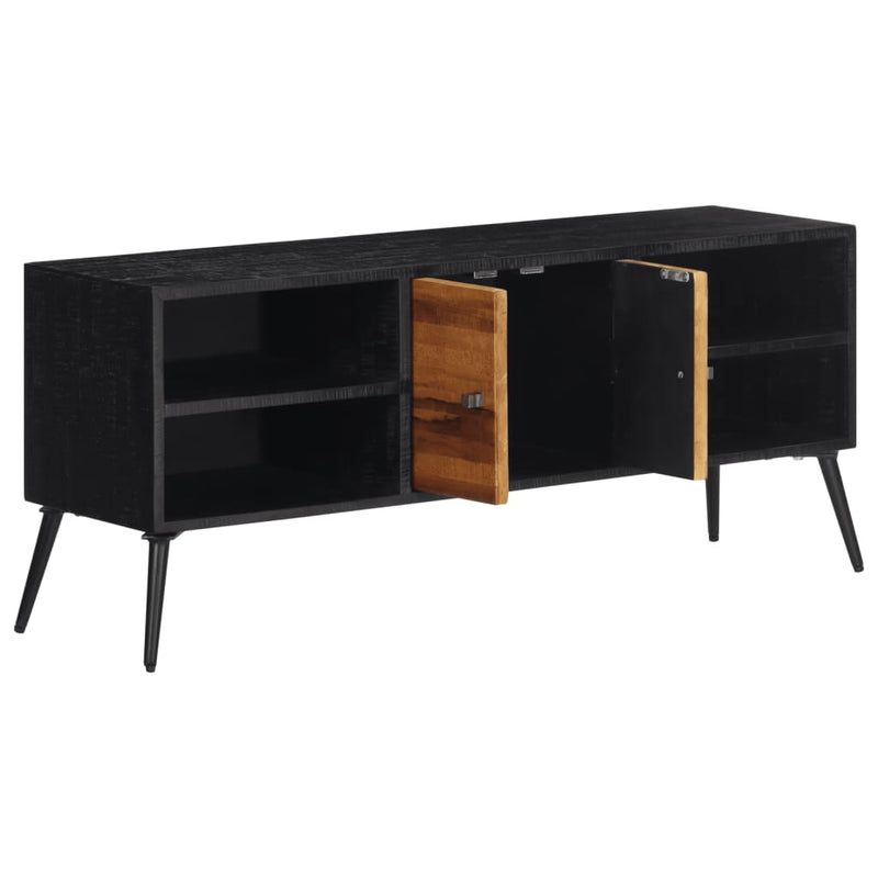 Tv-meubel 112x31x45 cm massief gerecycled teakhout