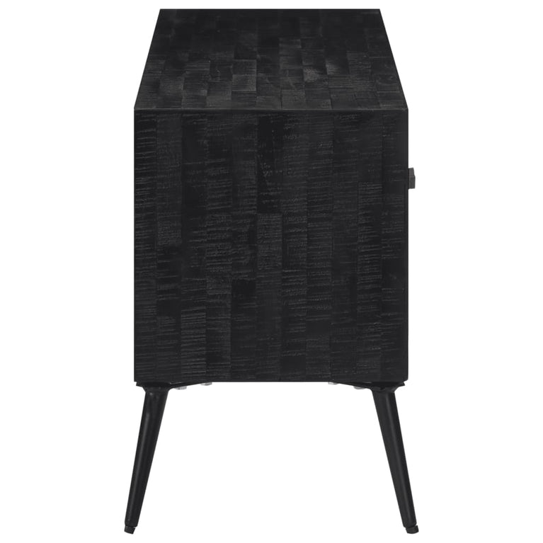 Tv-meubel 112x31x45 cm massief gerecycled teakhout