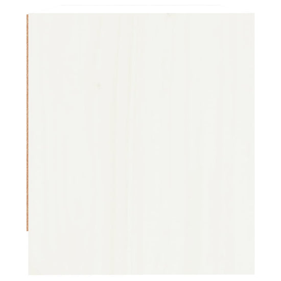 Nachtkastjes 2 st 40x31x35,5 cm massief grenenhout wit MeubelReus