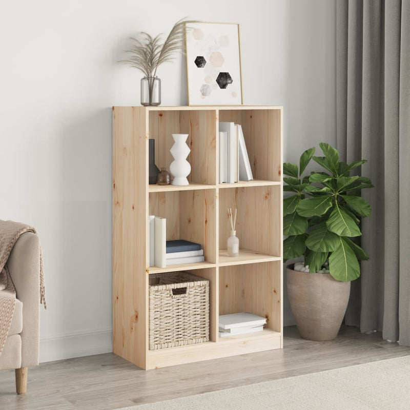Boekenkast 70x33x110 massief grenenhout MeubelReus