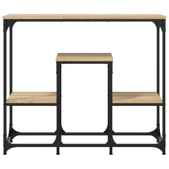 Wandtafel 89,5x28x76 cm bewerkt hout sonoma eikenkleurig MeubelReus