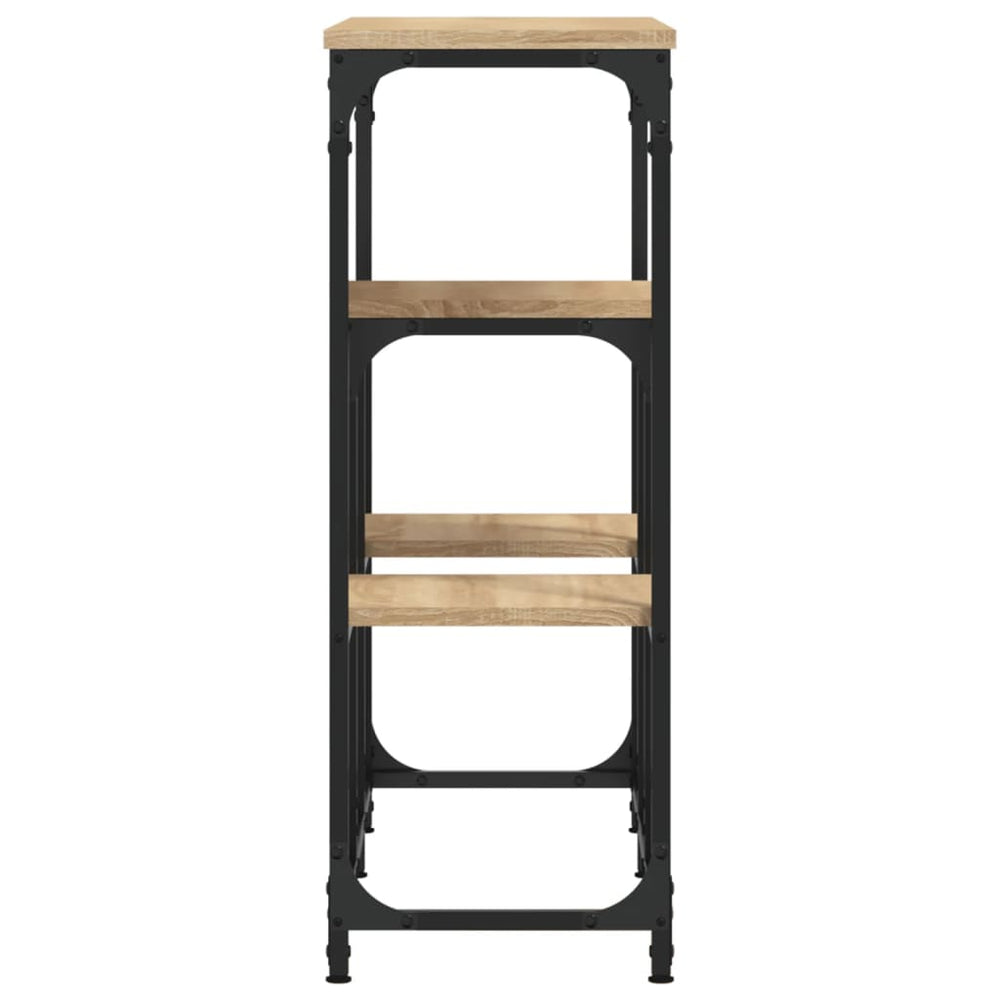 Wandtafel 89,5x28x76 cm bewerkt hout sonoma eikenkleurig MeubelReus