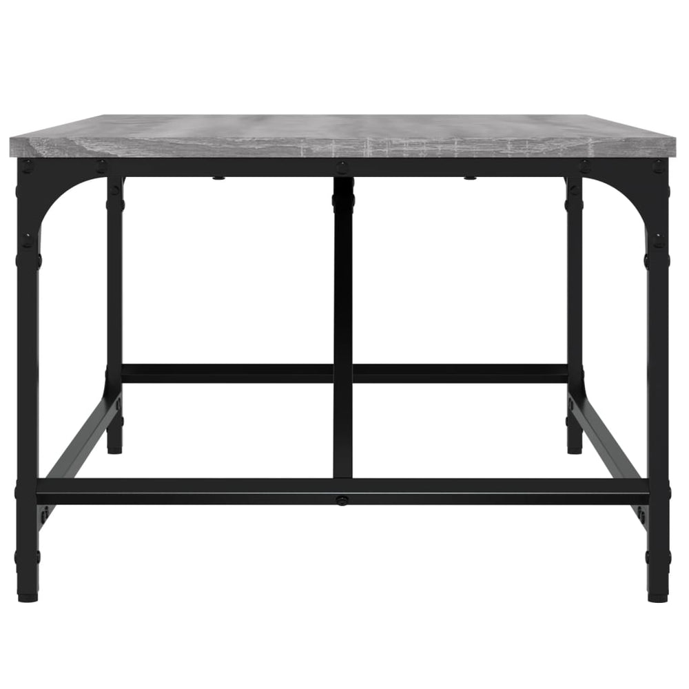 Salontafel 75x50x35 cm bewerkt hout grijs sonoma MeubelReus