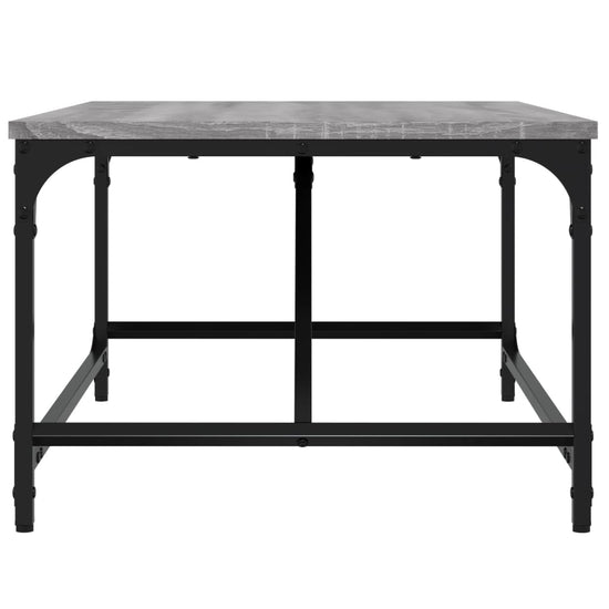 Salontafel 75x50x35 cm bewerkt hout grijs sonoma MeubelReus