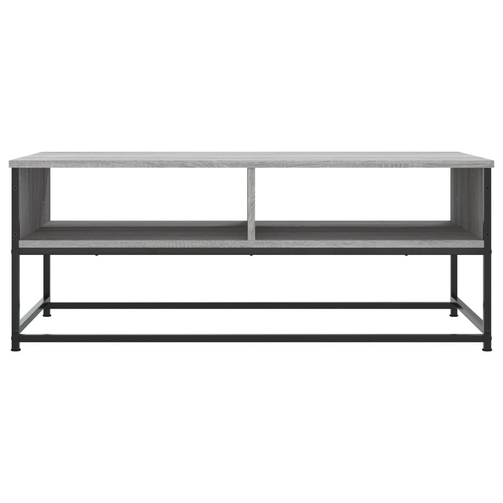 Salontafel 100x51x40 cm bewerkt hout grijs sonoma MeubelReus