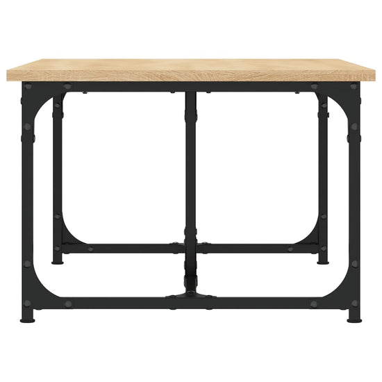 Salontafel 90x50x35 cm bewerkt hout sonoma eikenkleurig MeubelReus