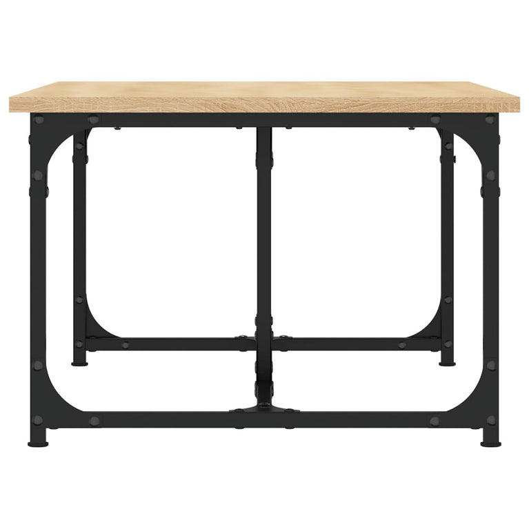 Salontafel 90x50x35 cm bewerkt hout sonoma eikenkleurig MeubelReus