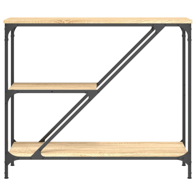 Wandtafel 88,5x30x75 cm bewerkt hout sonoma eikenkleurig MeubelReus