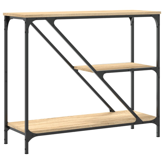 Wandtafel 88,5x30x75 cm bewerkt hout sonoma eikenkleurig MeubelReus