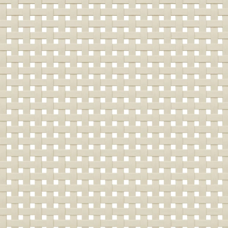 Tv-meubel SENJA 158x40x49 cm rattan-look massief grenenhout wit MeubelReus