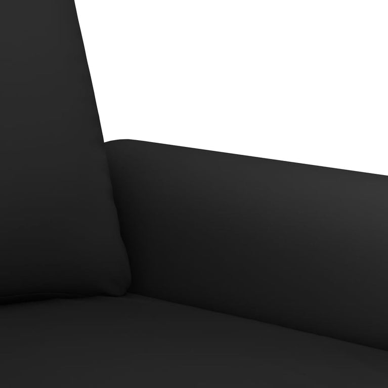 Fauteuil 60 cm fluweel zwart