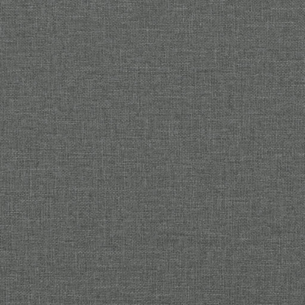 Driezitsbank 180 cm stof donkergrijs MeubelReus