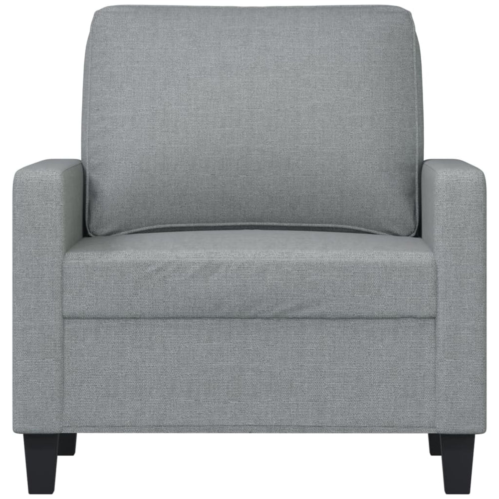 Fauteuil 60 cm stof lichtgrijs MeubelReus