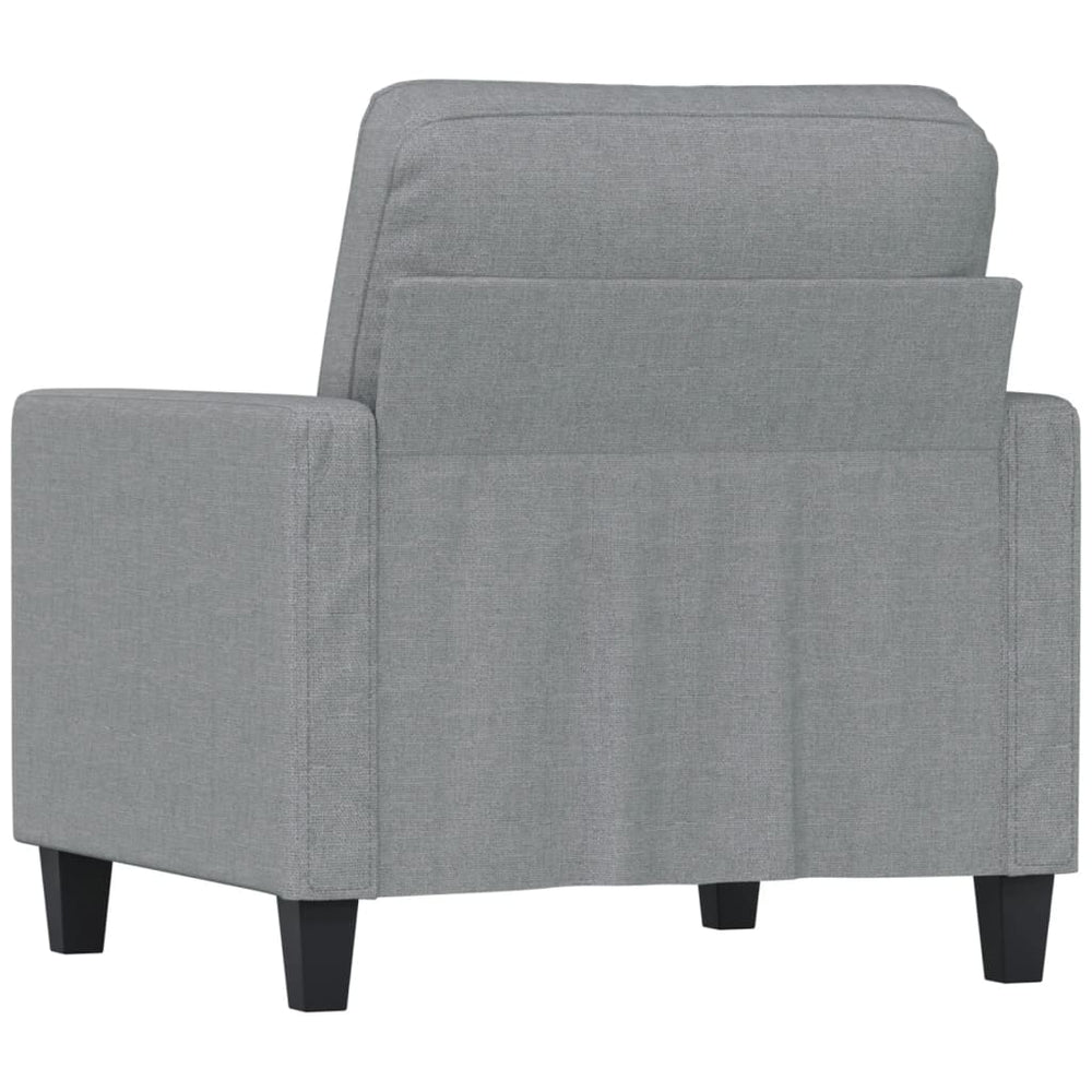 Fauteuil 60 cm stof lichtgrijs MeubelReus
