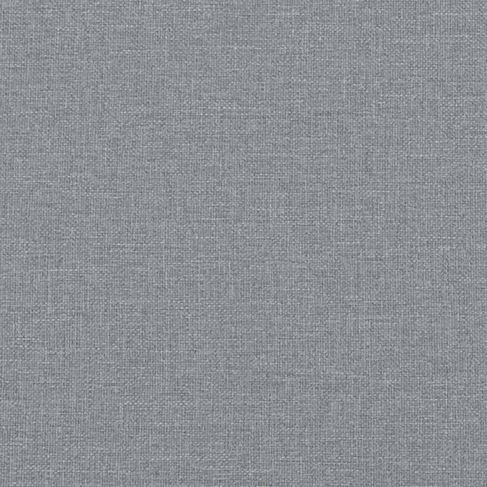 Tweezitsbank 120 cm stof lichtgrijs MeubelReus