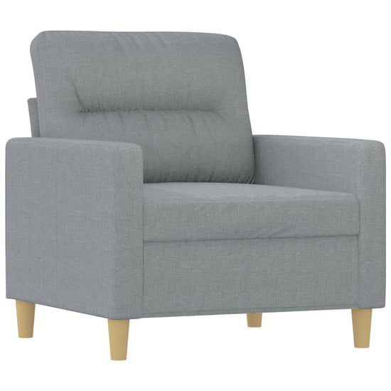 Fauteuil 60 cm stof lichtgrijs MeubelReus