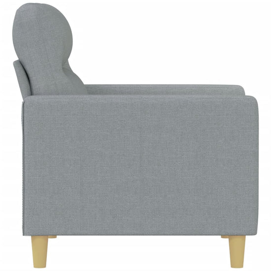 Fauteuil 60 cm stof lichtgrijs MeubelReus