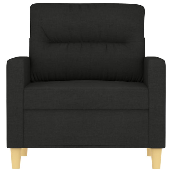 Fauteuil 60 cm stof zwart MeubelReus