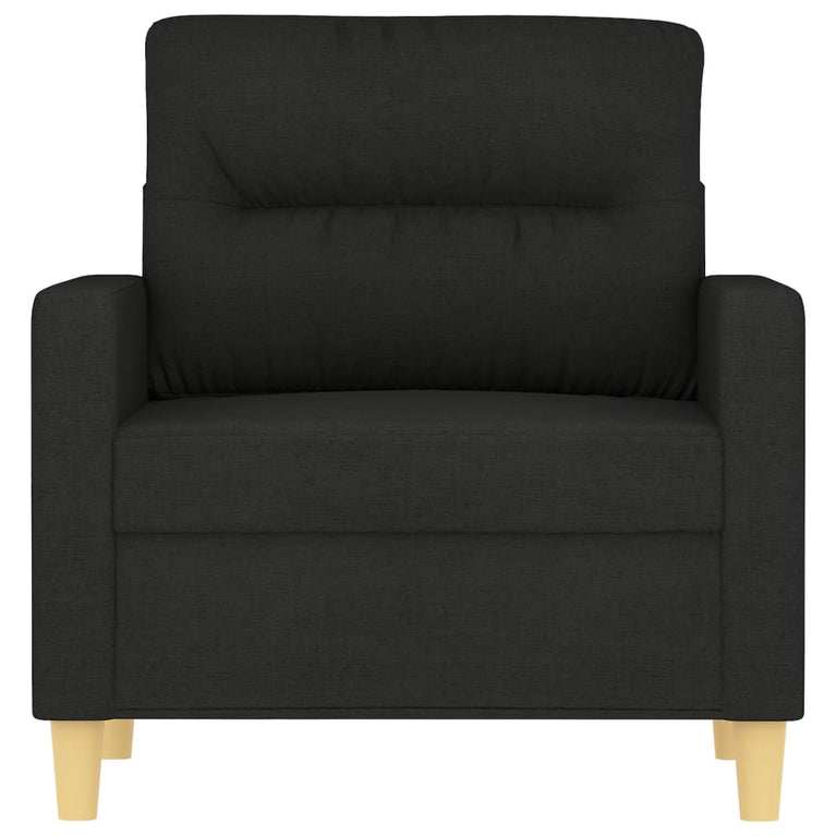 Fauteuil 60 cm stof zwart MeubelReus