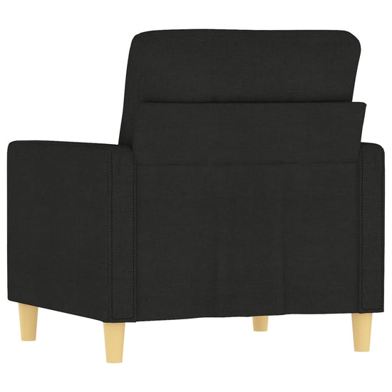 Fauteuil 60 cm stof zwart MeubelReus