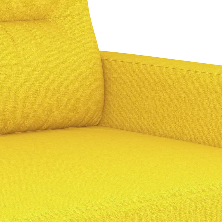 Fauteuil 60 cm stof lichtgeel MeubelReus