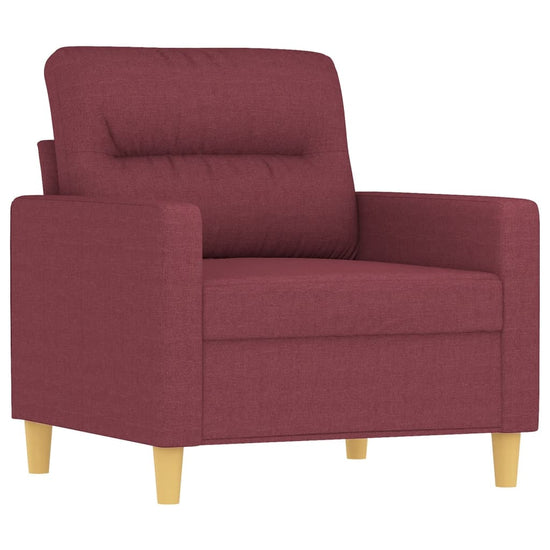 Fauteuil 60 cm stof wijnrood MeubelReus