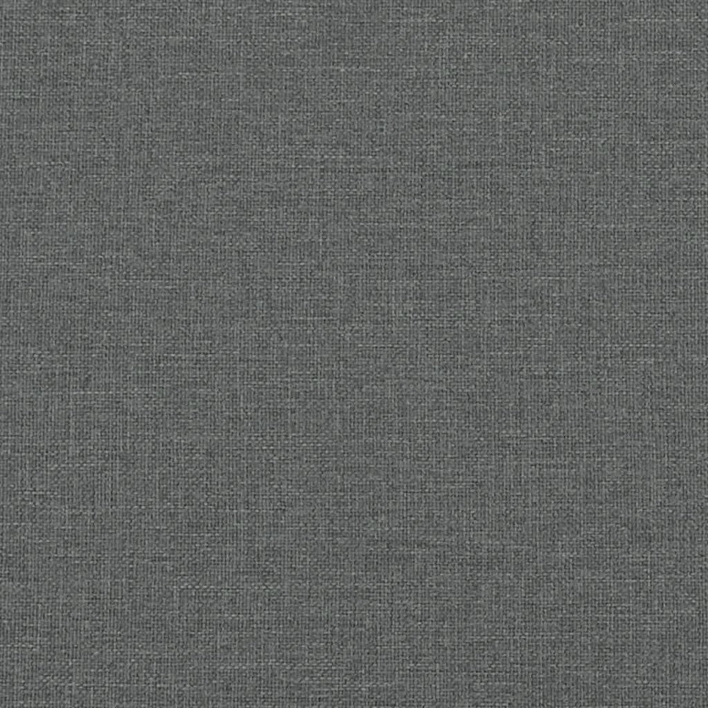 Tweezitsbank 120 cm stof donkergrijs MeubelReus