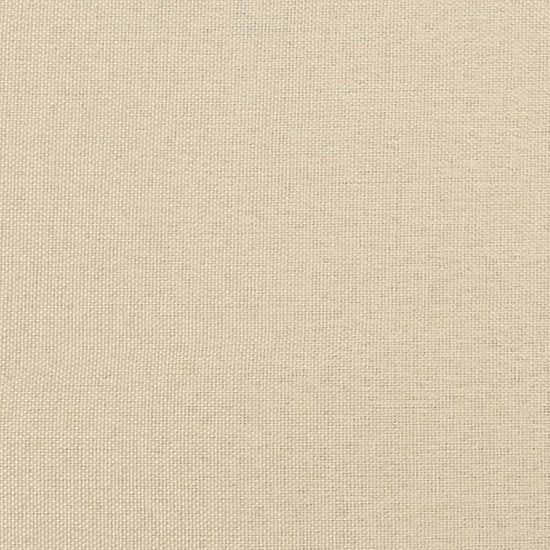 Tweezitsbank 120 cm stof crèmekleurig MeubelReus