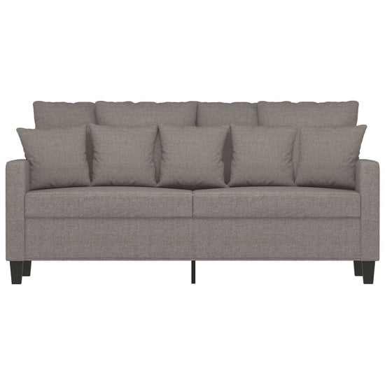 Tweezitsbank 140 cm stof taupe MeubelReus