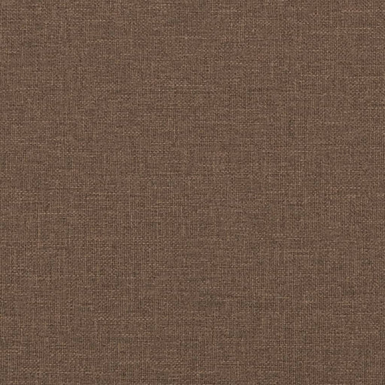 Driezitsbank 180 cm stof bruin MeubelReus