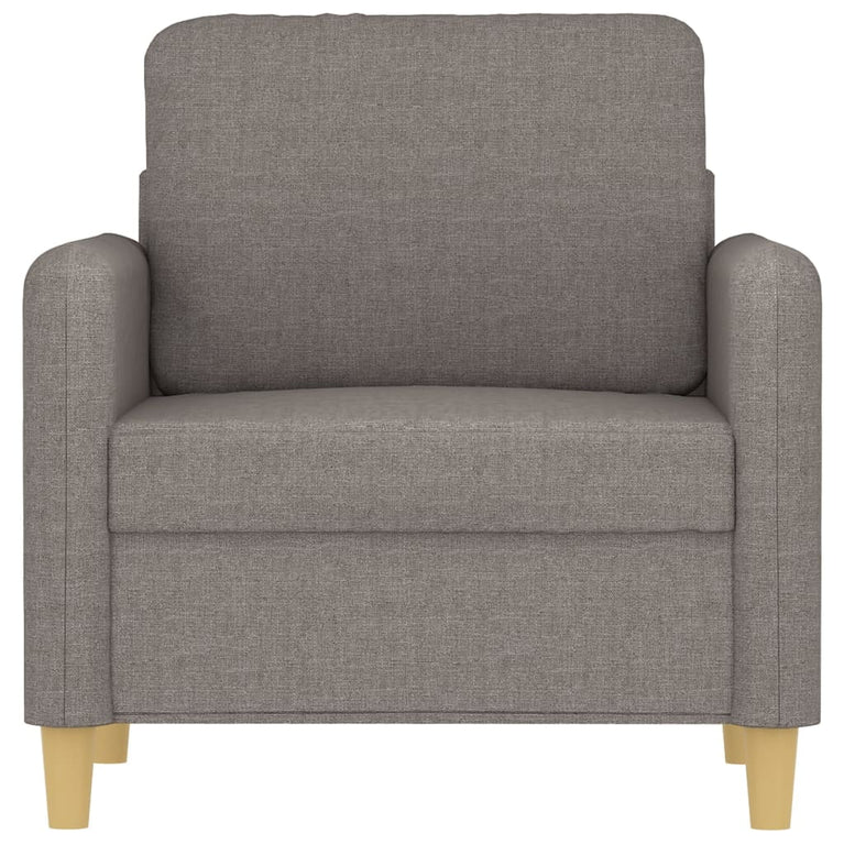 Fauteuil 60 cm stof taupe