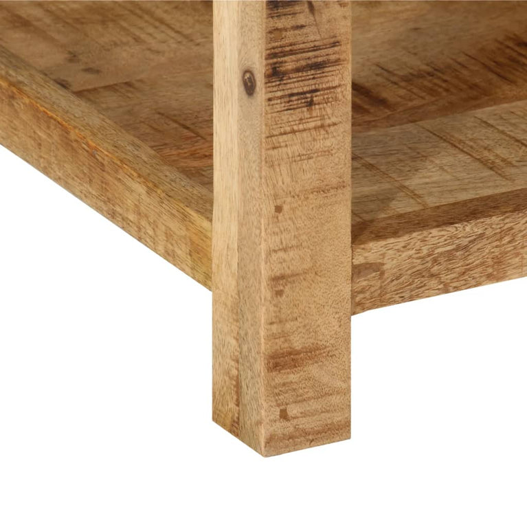Nachtkastje 40x40x50 cm massief mangohout