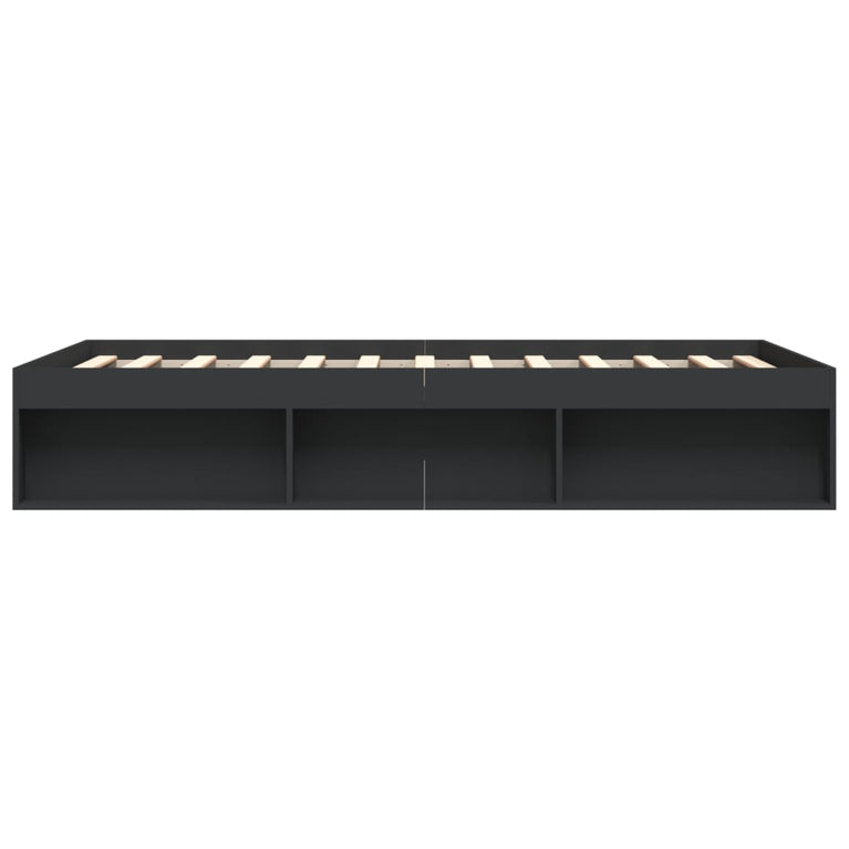 Bedframe zwart 150x200 cm King Size