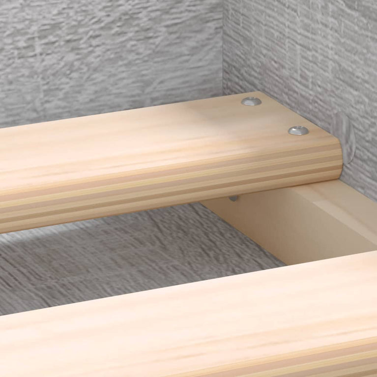 Bedframe grijs sonoma eikenkleurig 150x200 cm King Size