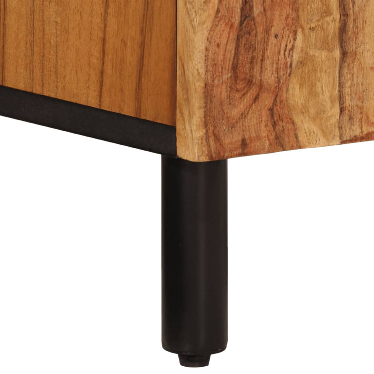 2-delige Badkamerkastset massief acaciahout