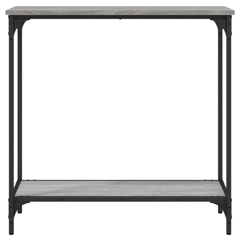 Wandtafel 75x30,5x75 cm bewerkt hout grijs sonoma MeubelReus