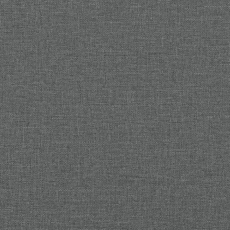 Bankje met rugleuning 120x62x75,5 cm stof donkergrijs MeubelReus