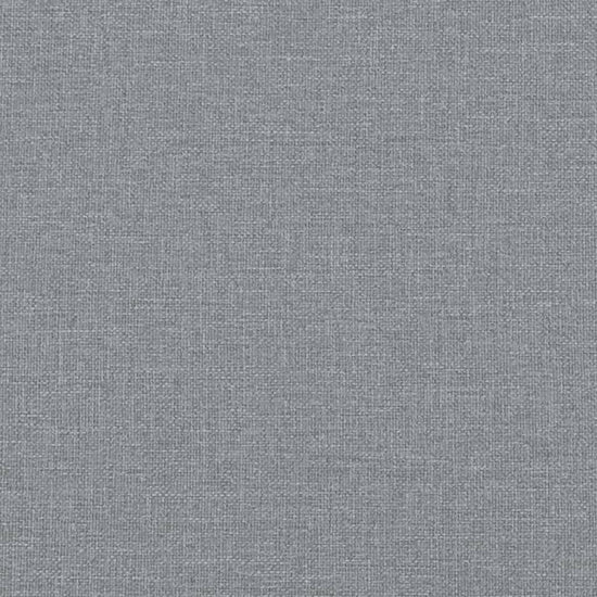 Bankje met kussens 113x64,5x75,5 cm stof lichtgrijs MeubelReus