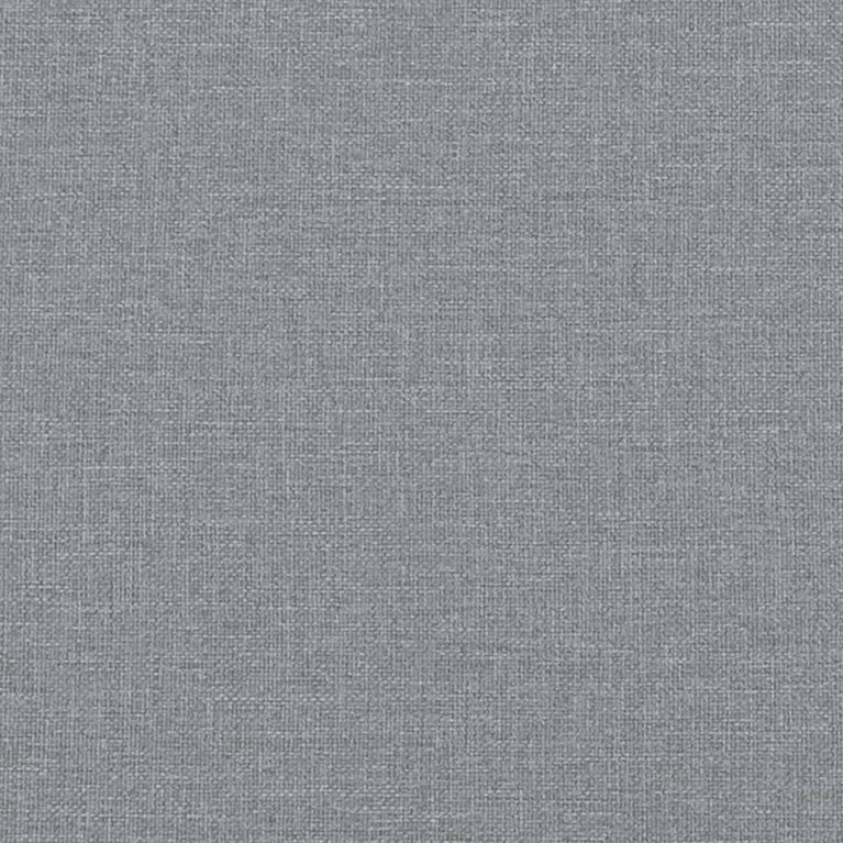 Bankje met kussens 113x64,5x75,5 cm stof lichtgrijs MeubelReus