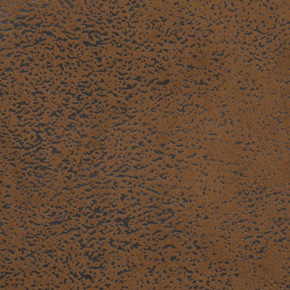 Bankje met kussens 113x64,5x75,5 cm kunstsuèdeleer bruin MeubelReus