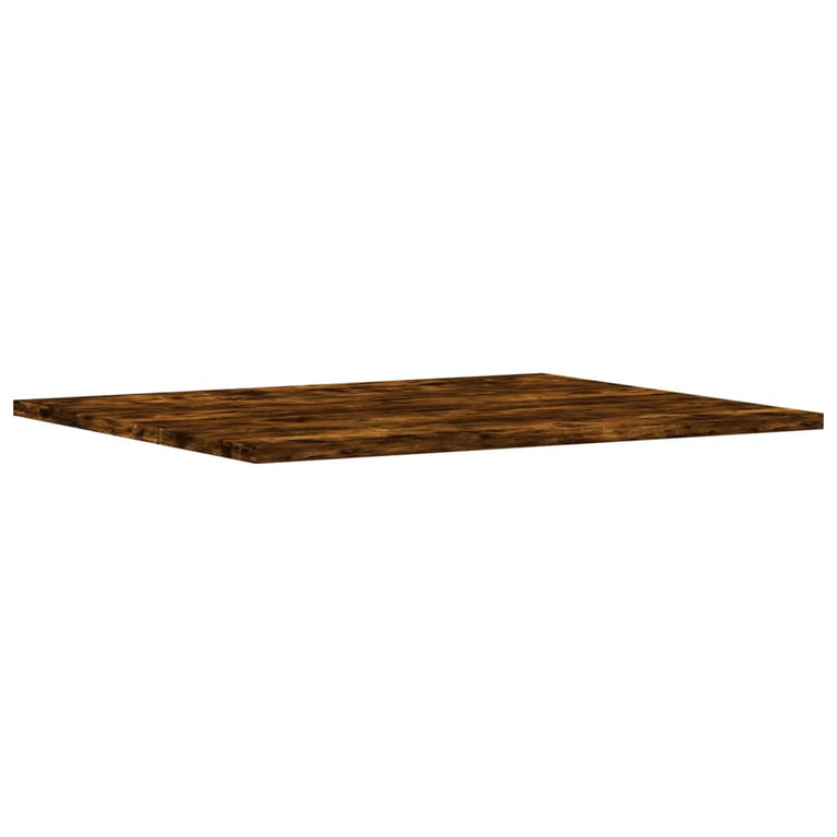 Wandschappen 4 st 60x50x1,5 cm bewerkt hout gerookt eikenkleur